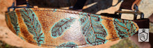 Load image into Gallery viewer, Feather halter with turquoise
