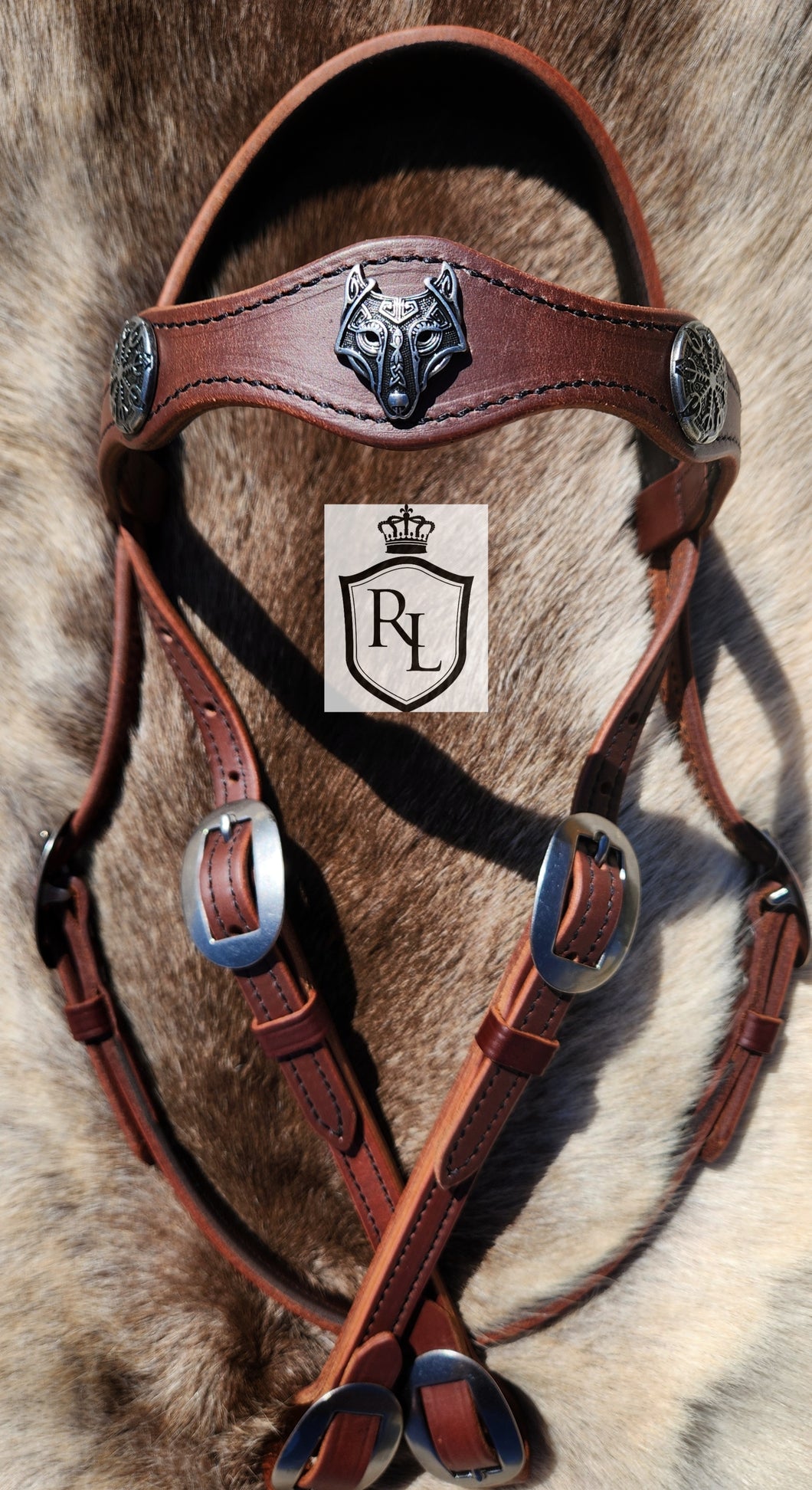 Viking Wolf Bridle