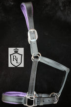 Load image into Gallery viewer, Custom padded leather halter
