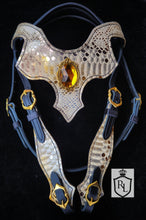 Load image into Gallery viewer, Ore dragon padded bridle

