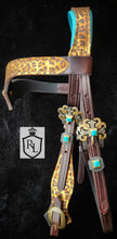 Load image into Gallery viewer, Wild Turquoise Bit bridle
