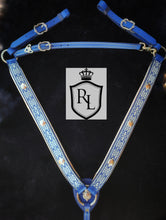 Load image into Gallery viewer, The Blue Regent Bridle set

