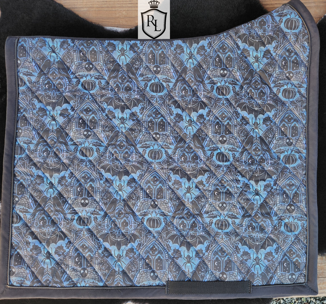 Spooky Halloween saddle pad