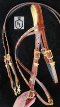 Load image into Gallery viewer, Rohan cross-over Bridle set
