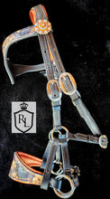 Load image into Gallery viewer, Autumn Raven padded sidepull
