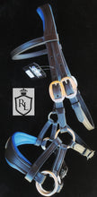 Load image into Gallery viewer, Royal blue padded celtic sidepull
