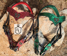 Load image into Gallery viewer, Limited Edition Dragonscale bit bridles
