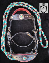 Load image into Gallery viewer, Desert Merlot padded sidepull set
