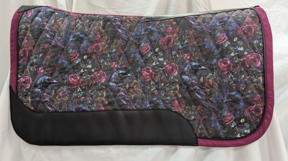 Rennaissance Raven Western Saddle Pad