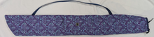 Load image into Gallery viewer, Purple/turq Middle Earth Damask Bow Bag

