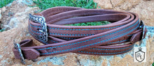 Load image into Gallery viewer, Brown Luxury bitless bridle with Gem concho
