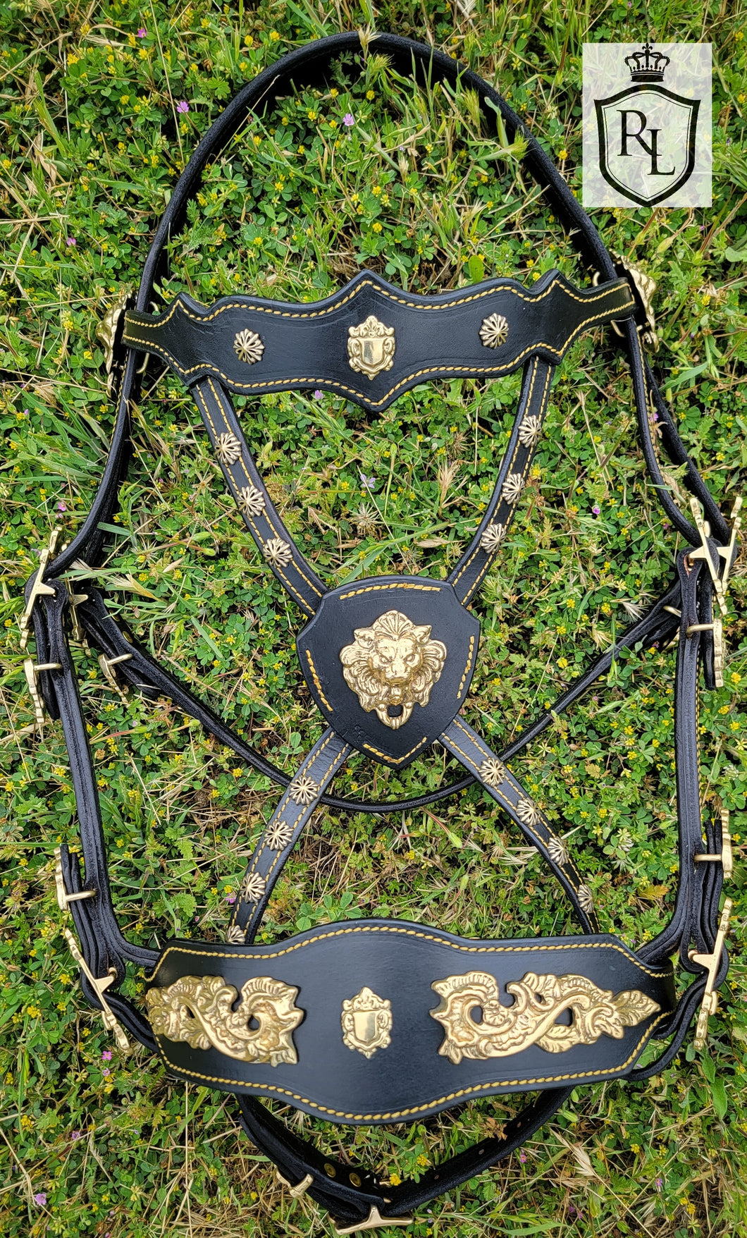 Magnificent Baroque bridle set